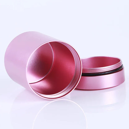 New Airtight Smell-Proof Stainless Steel Container — Mini Tea & Herb Stash Jar for Tea, Coffee Storage
