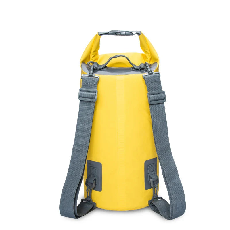 Outdoor PVC Waterproof Dry Bag – 5L/10L/15L/20L/30L Storage Sack for Canoe, Kayak, Rafting, Swimming & Travel