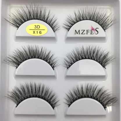 38 Styles 5 Pairs 3D Mink False Eyelashes – Natural Fake Lashes Makeup Beauty Tools