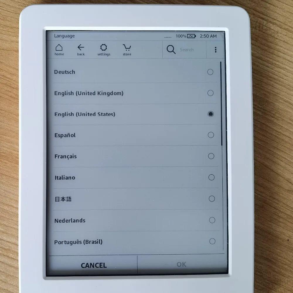 Original Kindle 6/8 Used eBook Reader, 6-Inch E-Ink Touchscreen WiFi eReader, No Light, Better Than Kobo