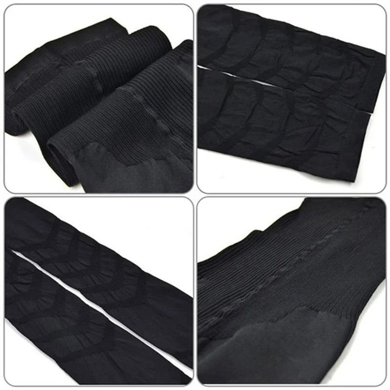 High Waist Shapewear Compression Leggings - Anti Cellulite Body Slimming Tummy Control Thigh Sculpting Pants