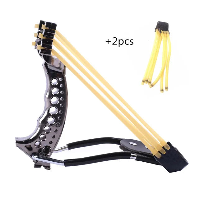 2020 Professional Hunting Slingshot with Wrist Support & Compass – Precision Outdoor Catapult for Target Shooting & Camping