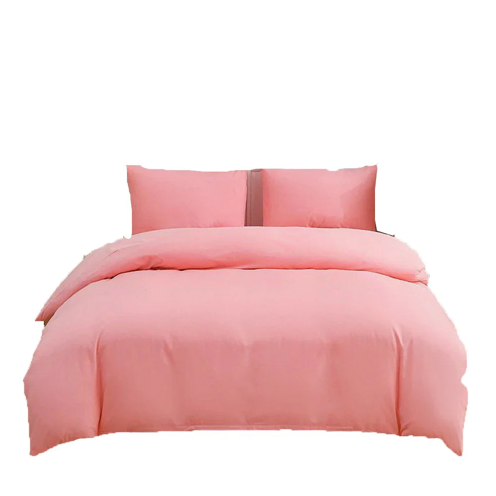 New Design Dark Green Bedding Set - Duvet Cover, Bed Sheet & Pillowcase, King/Queen/Full/Single Size (Excluding Filler), 3/4pcs