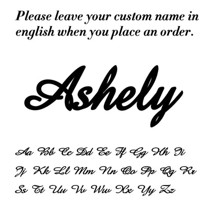 Sipuris Custom Name Necklace - Personalized Gold Stainless Steel Choker Jewelry Gift for Women & Men Wedding Style