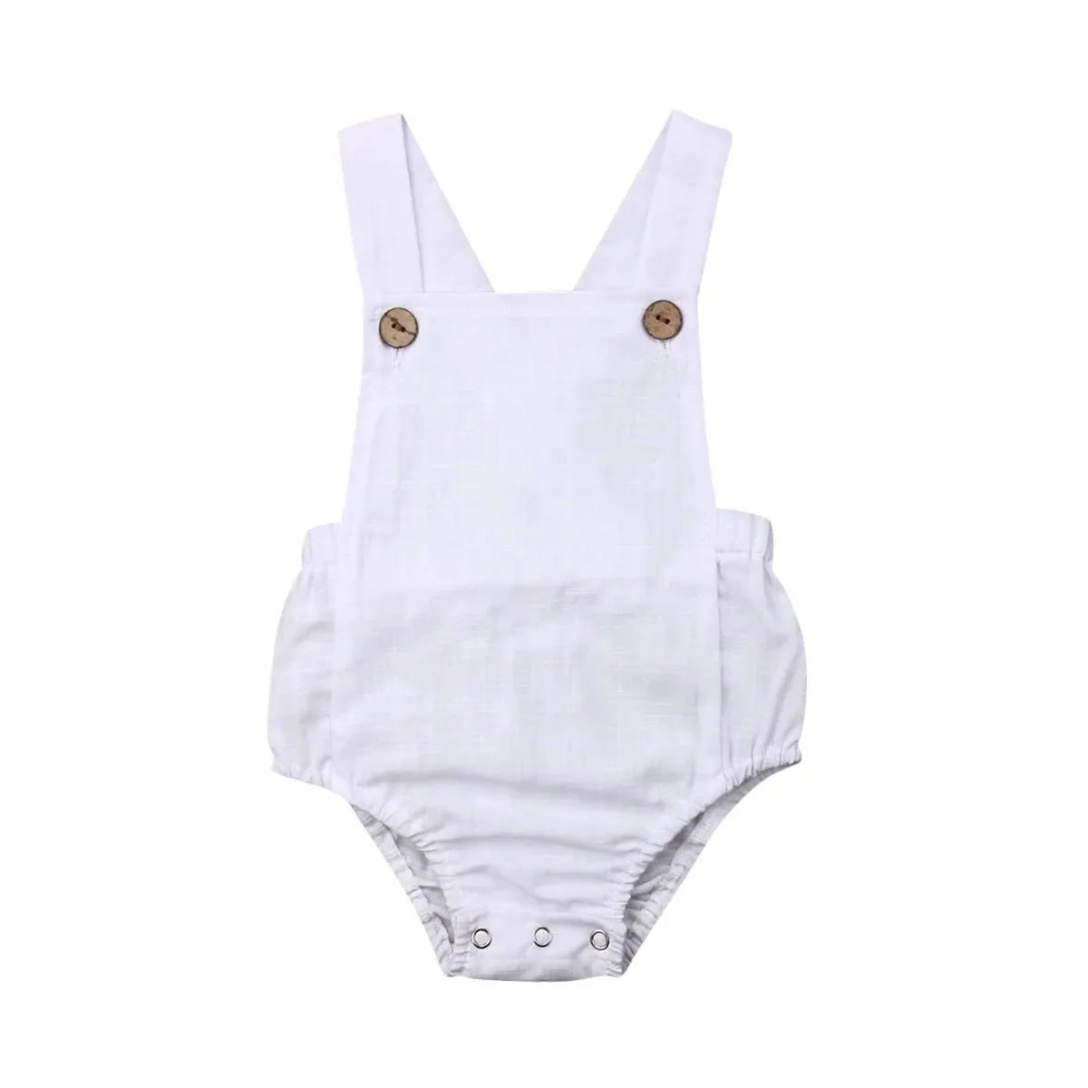 Newborn Baby Sleeveless Romper - Casual Summer One-Piece Jumpsuit for Boys & Girls