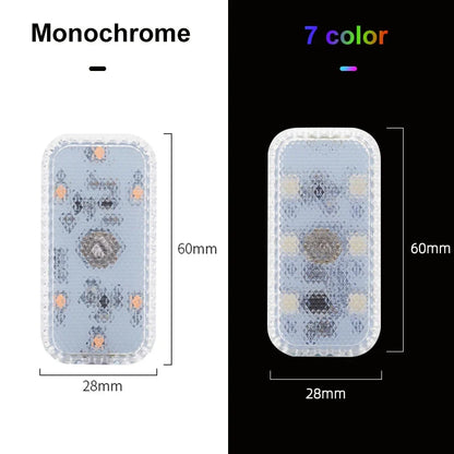 Mini LED Touch Light - USB Rechargeable Wireless Car Interior Reading & Ceiling Lamp