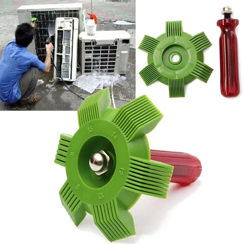 Universal Radiator Fin Repair Comb: AC Condenser Cleaning Brush for Car Cooling Systems - Evaporator Cooler & Air Conditioner Repair Tools
