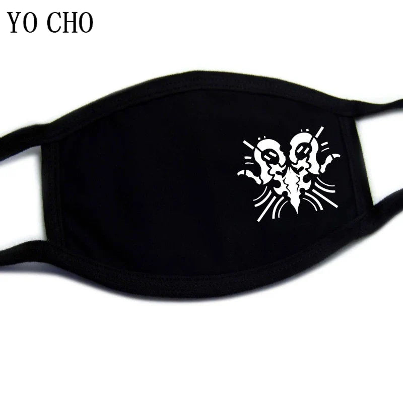 YO CHO Unisex Cotton Dust Mouth Mask – Anime Cartoon Respirator, Warm Mouth Muffle, Perfect Birthday Party Gift