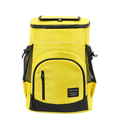 DENUONISS 33L Cooler Bag – Soft Insulated Backpack for 36 Cans, Leak-Proof Food & Beer Storage for Travel & Beach