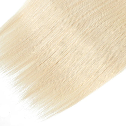 26" Ombre Straight Synthetic Hair Extensions – Smooth Weaving, Full Blue Hair Bundles from Root to End