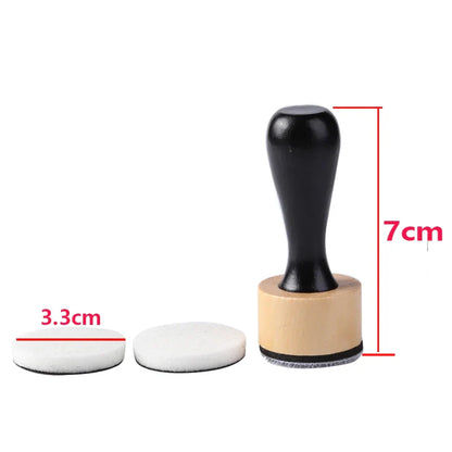 Flat/Domed Foam Refills Replacement Applicators - Mini Ink Blending Tools for Scrapbooking and Card Making Backgrounds