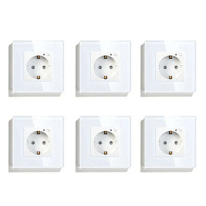 Bseed Smart WiFi Socket – EU Standard Intelligent Outlet, Compatible with Tuya App, Google & Alexa, Timer Function Home Improvement Plug