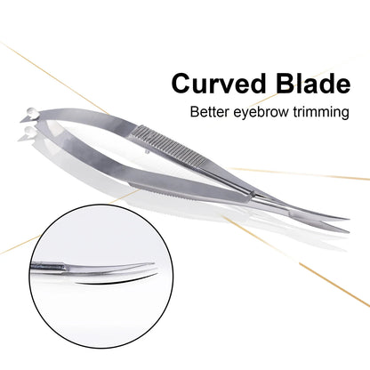 BNG Stainless Steel Cuticle Nipper & Dead Skin Remover Pliers – Straight Manicure & Eyebrow Scissors Beauty Tools