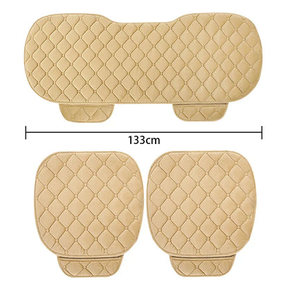 SEAMETAL Plush Anti-Slip Car Seat Cover Cushion – Soft Universal Auto Seat Protector Pad for Sedan, SUV & Pickup Truck Interior Accessories