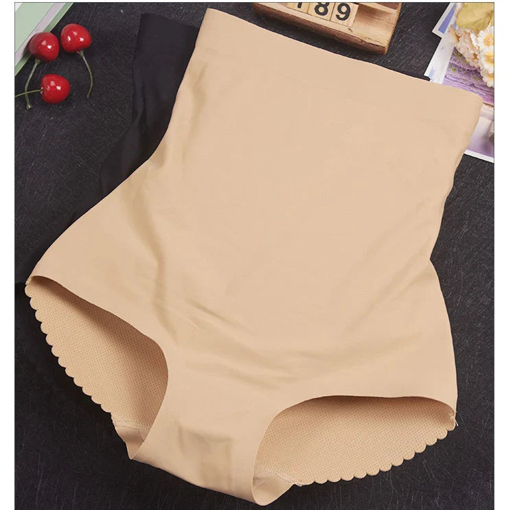 Women’s Tummy Control Body Shaper – Padded Butt Lifter Briefs Slimming Lingerie Panties