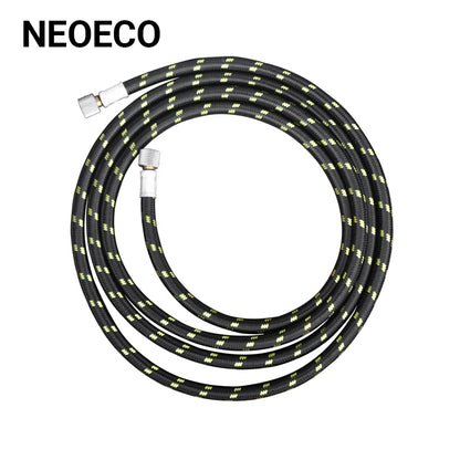 Professional Nylon Braided Airbrush Hose – 1/8" x 1.8m (5.9ft) Standard Fitting for Airbrush DIY