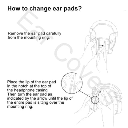 HyperX Gaming Headset Replacement Ear Pads – Memory Foam Cushion Earpads for Cloud Alpha/Core/Stinger/Flight Series Headphones Accessories