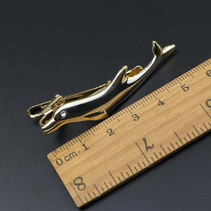 Men’s Stainless Steel Tie Clip - Car Airplane Fork Spoon Shape Necktie Pin Gift Accessory