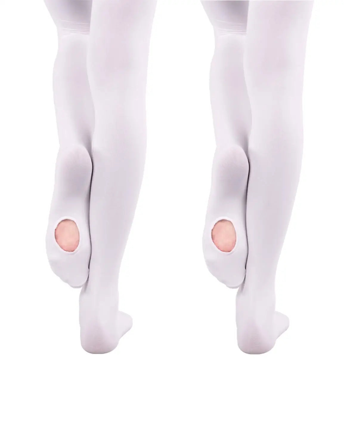 60D Convertible Ballet Tights - Seamless Dance Stockings with Foot Hole for Women