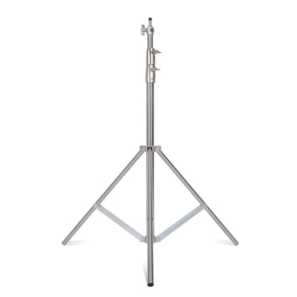 290cm Air Pressure Tripod - 10kg Bearing Stainless Steel Light Stand for Camera, Ring Light, Live Streaming & Photography