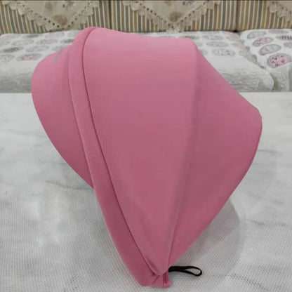 Baby Car Seat Sun Canopy - Universal Adjustable Safety Seat Sunshade with Support Rod for Infant Basket