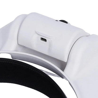 USB Rechargeable Magnifying Glasses Loupe with LED – Watchmaker Repair Tool Headband Magnifier (1.5x-3.5x)