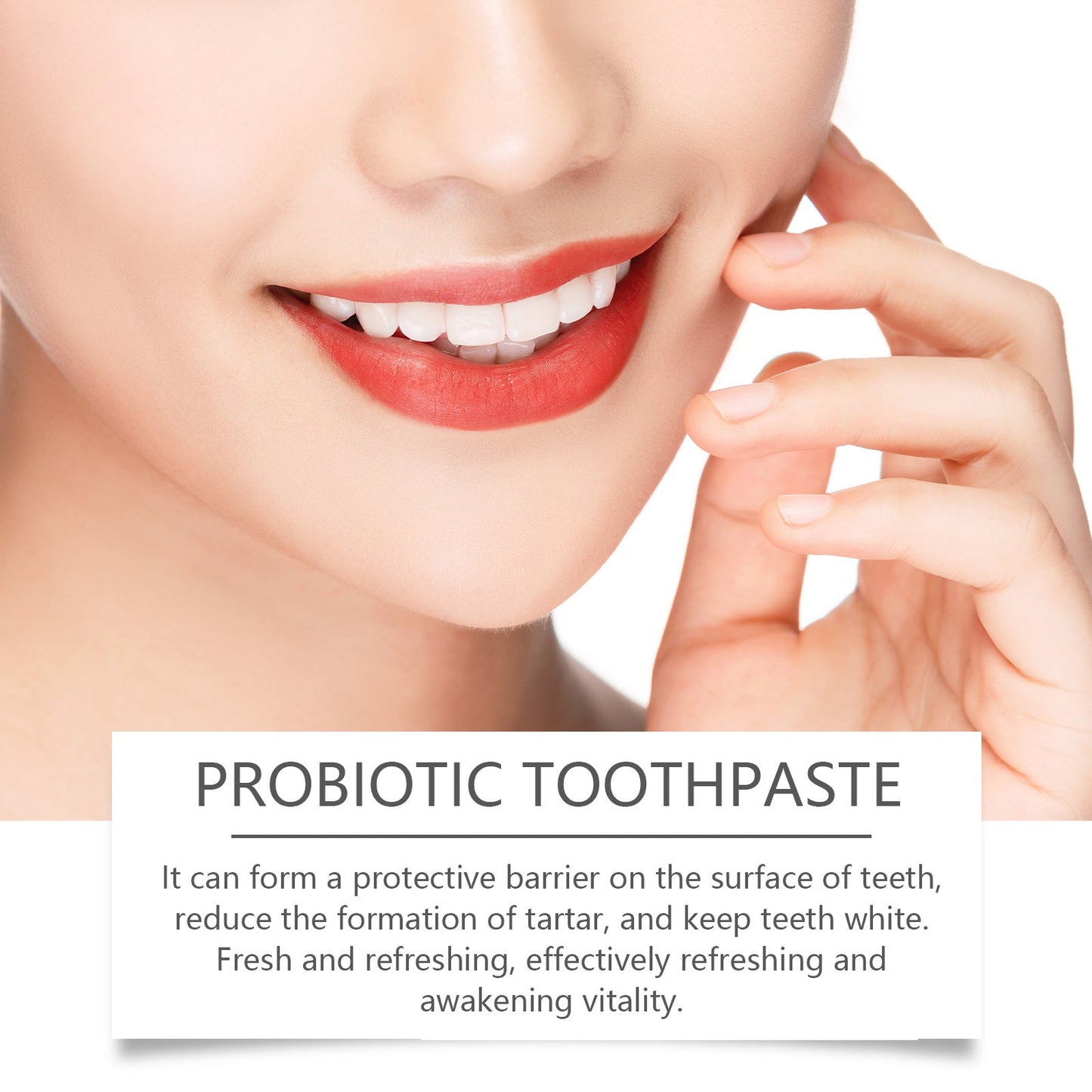 SP-8 Probiotic Whitening Toothpaste – Mint Fresh Breath, Deep Clean, Plaque & Stain Removal for Oral Hygiene