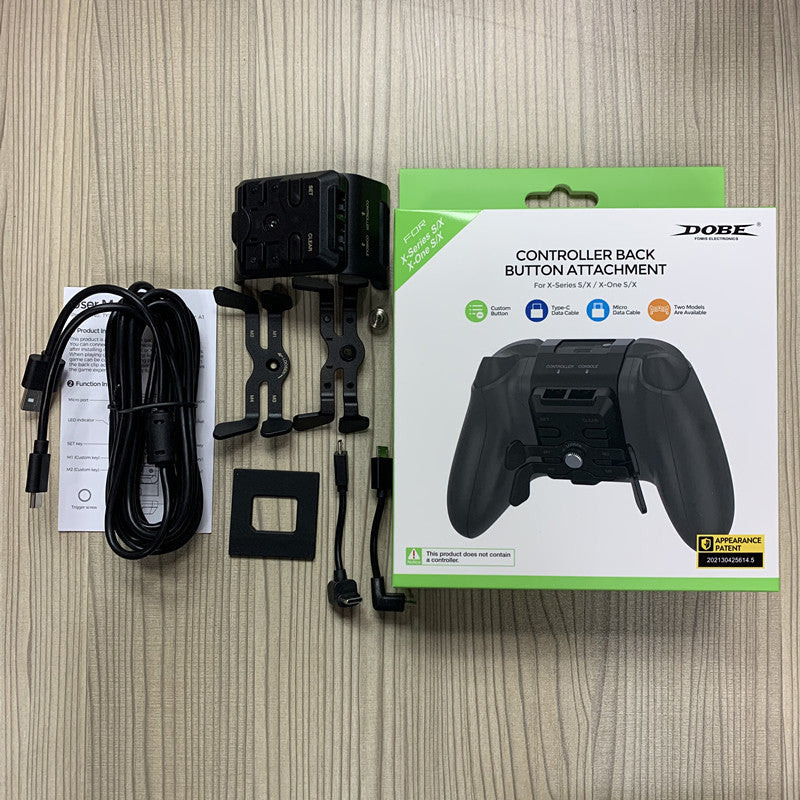 DOBE Back Button Attachment for Xbox One & Series S/X – Replacement Controller Paddle with Type-C Cable