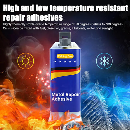 High Strength AB Glue – Cold Welding & Metal Repair Sealant for Plastic and Industrial Repairs