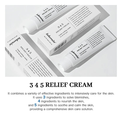 345 Relief Cream – Moisturizing & Soothing Care for Blemish-Free, Nourished Skin
