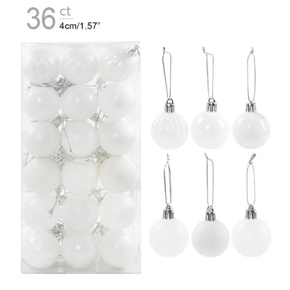 Christmas Ball Ornaments – Hanging Tree Pendants for Xmas, Home Decor, 2026 New Year & Holiday Gifts