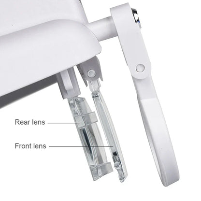 LED Headband Magnifier with 8x Lenses – Hands-Free Magnifying Glass for Jewelry, Watch & Electronic Repair