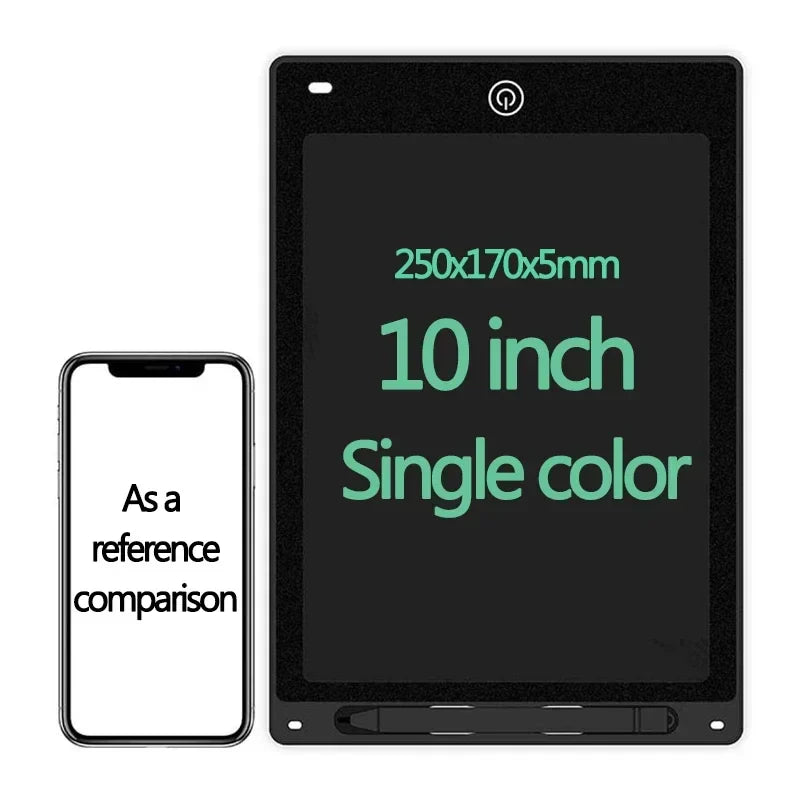 10/12 Inch LCD Writing Tablet - Drawing Board for Kids, Graffiti Sketchpad and Handwriting Blackboard, Magic Toy Gift