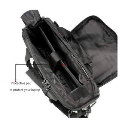 Tactical Molle Backpack – Multifunction Nylon Messenger Bag, Laptop Briefcase & Outdoor Climbing Shoulder Bag