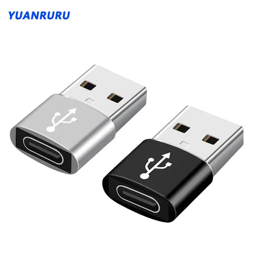 USB C 3.0 Adapter - Type C Male to USB 2.0 Female Converter for Mobile Phones, PC Laptops & Devices