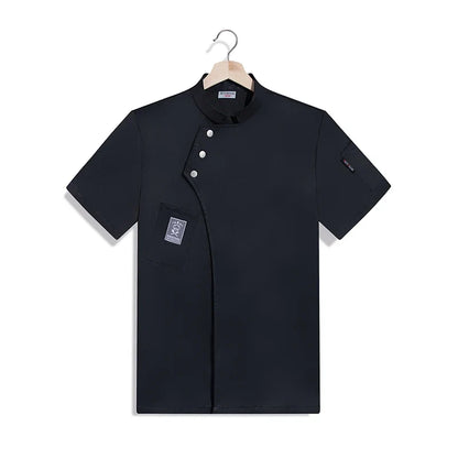 Catering Chef Work Shirt - Restaurant Kitchen Uniform T-Shirt for Cooks, Bakers & Hospitality Staff