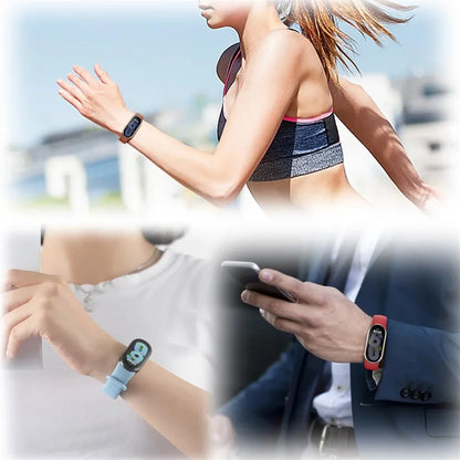 Waterproof Silicone Sport Strap for Xiaomi Mi Band 8/9 NFC – Replacement Smartwatch Bracelet