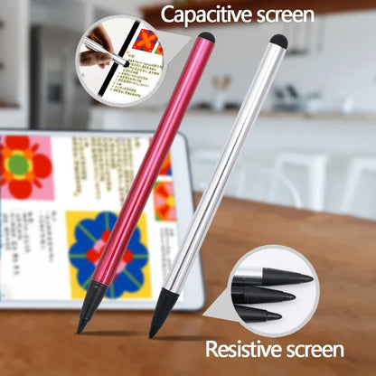 Universal Touchscreen Stylus Pen - Capacitive & Resistive Rubber Tip Pencil for iPhone iPad & Tablets