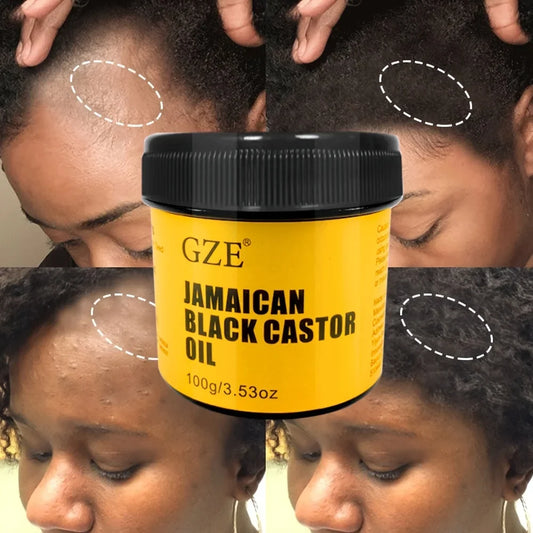 Jamaican Black Castor Oil - Pure Cold-Pressed Hair & Skin Moisturizing Oil