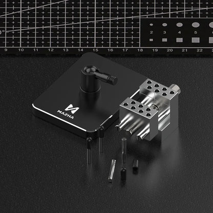 MAZHA T0010 Mini Table Vise - 2-in-1 Adjustable Precision Clamp for Modeling Hobby DIY Projects
