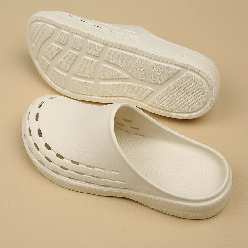 X08 Nursing Scrub Clogs - Comfortable Anti-Slip Waterproof Medical Shoes with Breathable Design for Healthcare Professionals