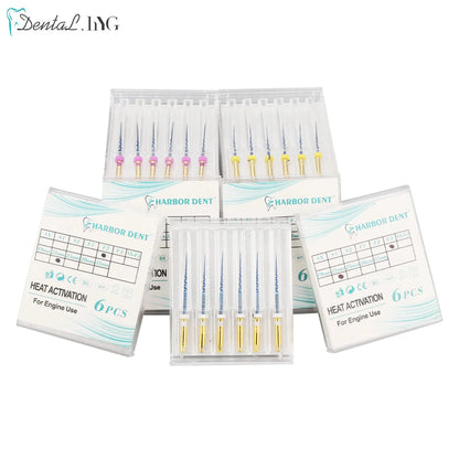 Dental SX-F3 Blue Nitinol Rotary Files – Universal Endodontic Engine Tool for Root Canal Treatment