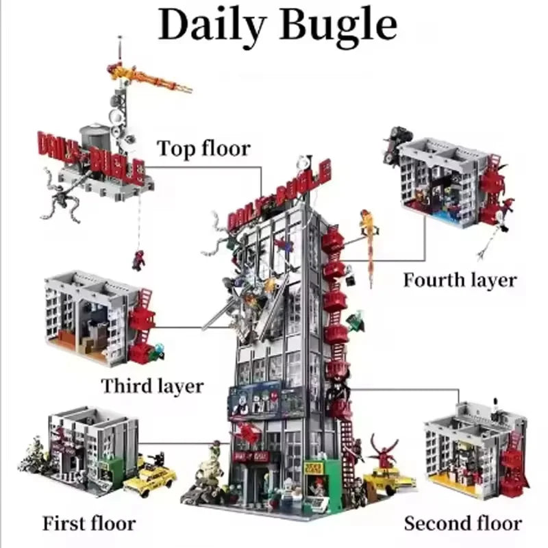 3772PCS Classic Bugle Building Blocks Set – Compatible Brick Model Birthday & Christmas Gift for Kids