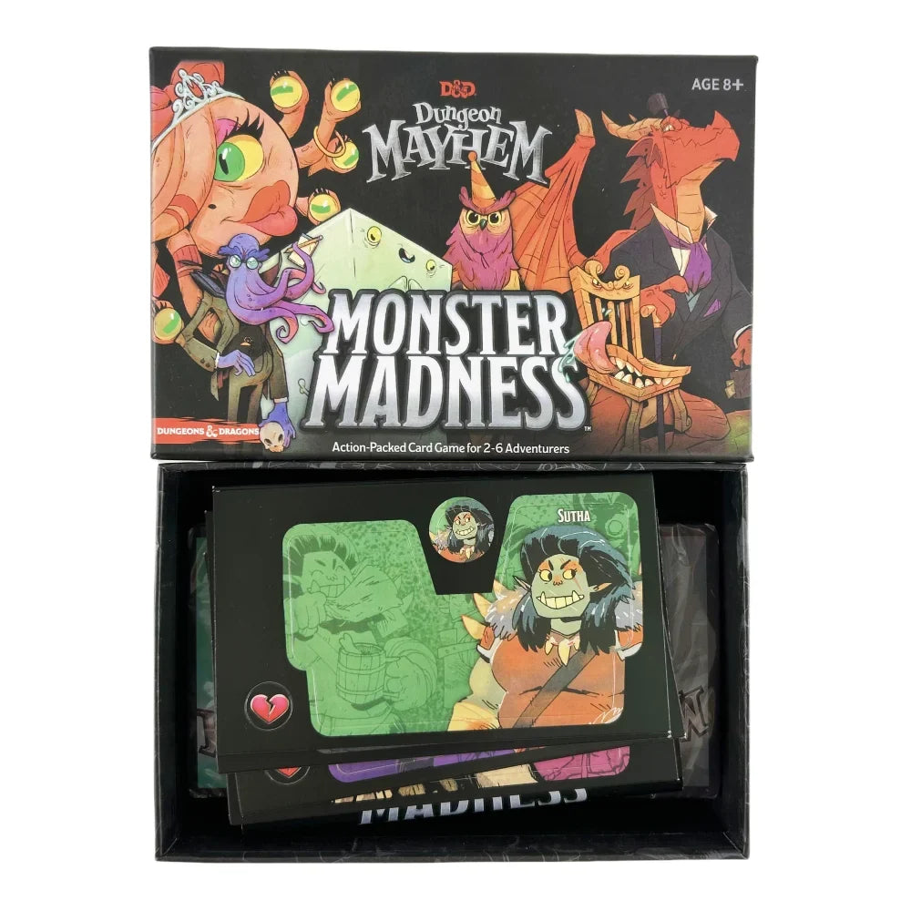 Dungeon Mayhem Card Game - Family Fun Board Game Deck for Party Play & Strategy Entertainment