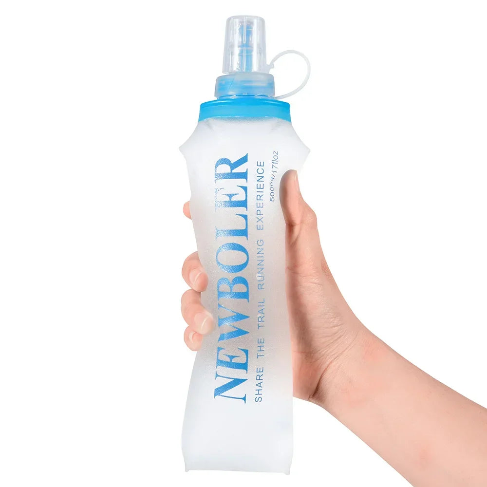 NEWBOLER Outdoor Sport Water Bladder — 1.5L/2L/3L TPU Soft Flask for Camping, Running & Biking