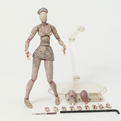 Figma Silent Hill 2 SP-055 Red Pyramid & SP-061 Bubble Head Nurse PVC Action Figures – Collectible Toy Models