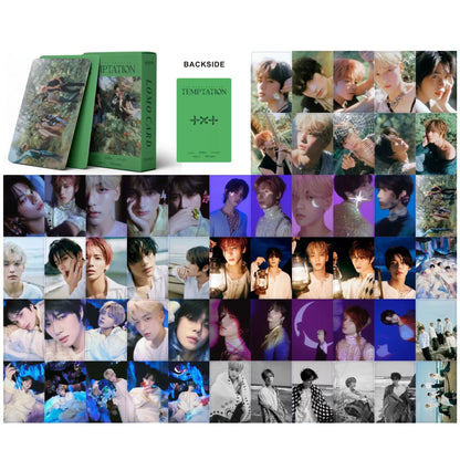 Kpop 7TH YEAR Album LOMO Photo Card Set - 55PCS Boy Group Member Fan Collection Cards Gift