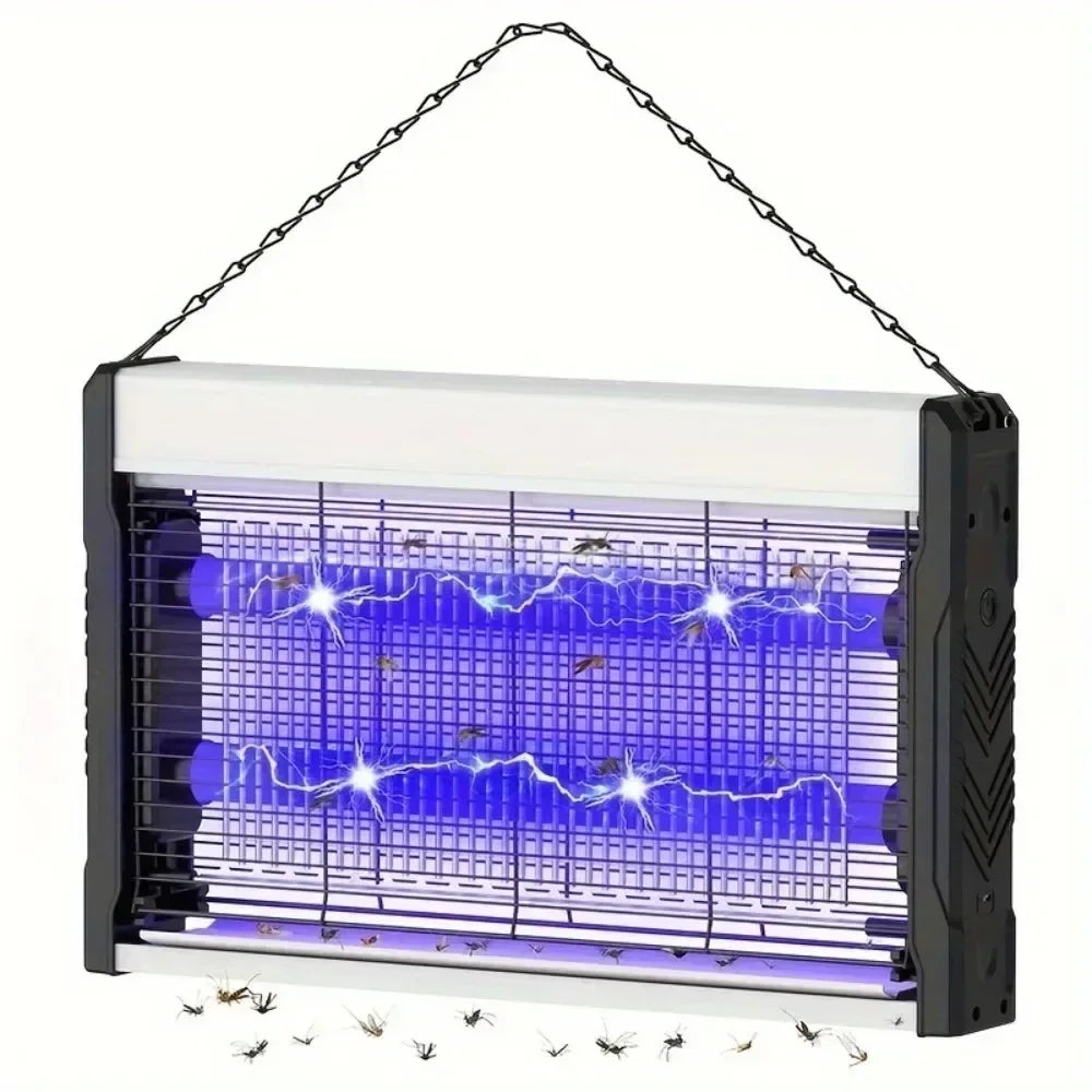 UV Mosquito Killer Lamp - Electric Indoor Fly Trap with Hanging Hook for Home, Hotel & Restaurant Use