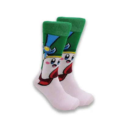 Cartoon Animation Fashion Socks for Men & Women – Autumn Winter Street Style Trendy Casual Combed Cotton Socks