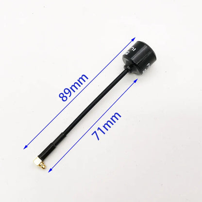 5.8G 4 RHCP Lollipop FPV Antenna – High Gain 2.8dBi SMA/RP-SMA/MMCX/UFL for Racing Drones